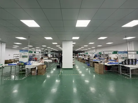 Main assembly floor during mass production