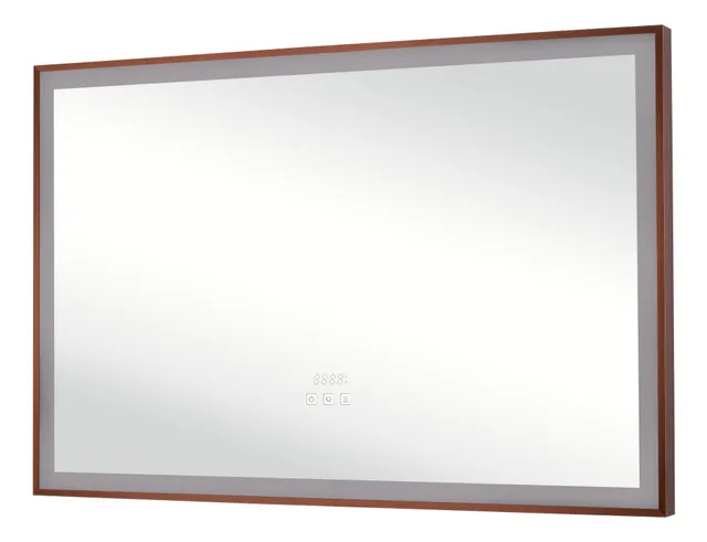 Illuminated bathroom mirror with integrated LED, model KLN-960