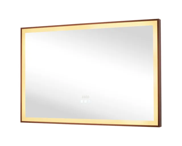 Illuminated bathroom mirror with integrated LED, model KLN-960