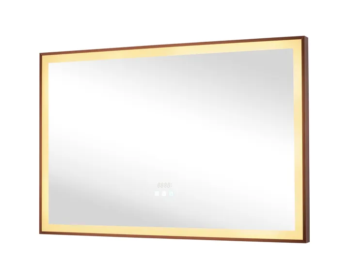 Rectangular backlit LED bathroom mirror, model KLN-960